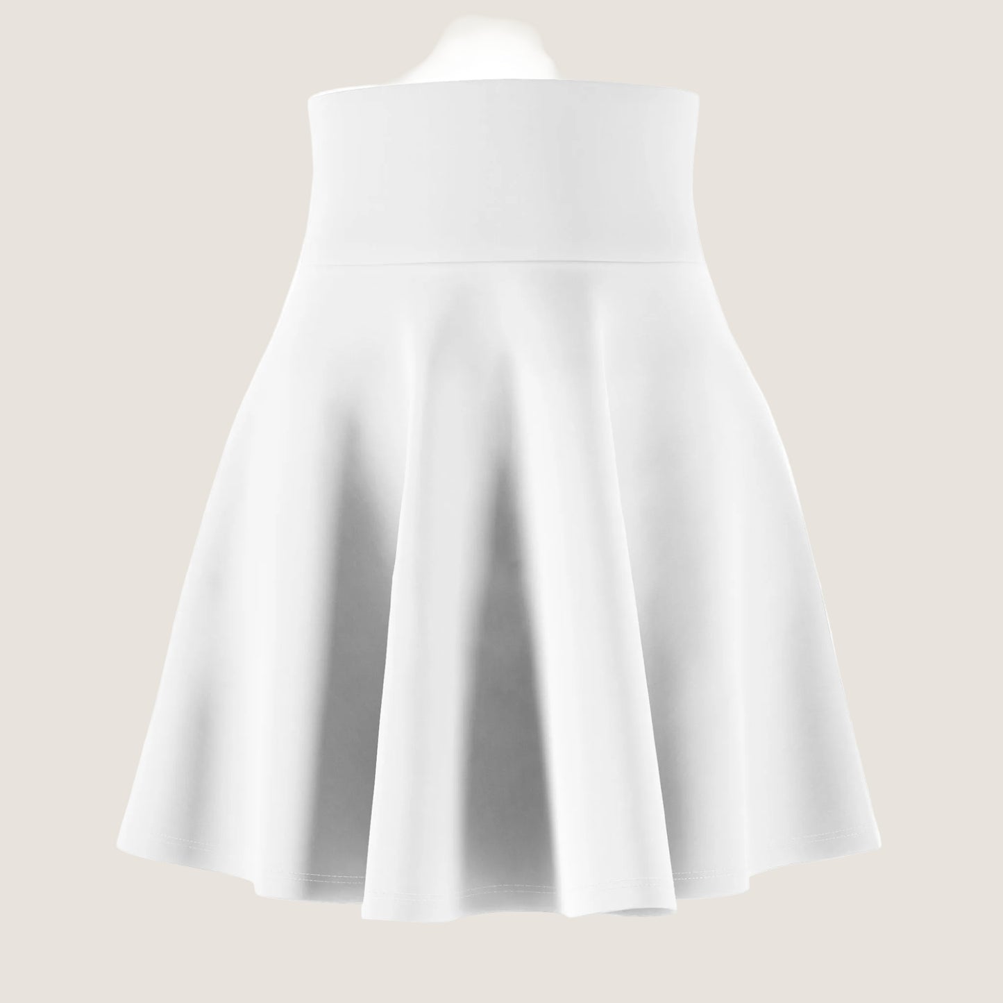 Signature Series Flared Skater Skirt — Studio White