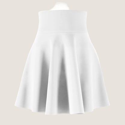 Signature Series Flared Skater Skirt — Studio White