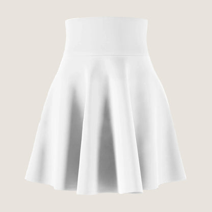 Signature Series Flared Skater Skirt — Studio White