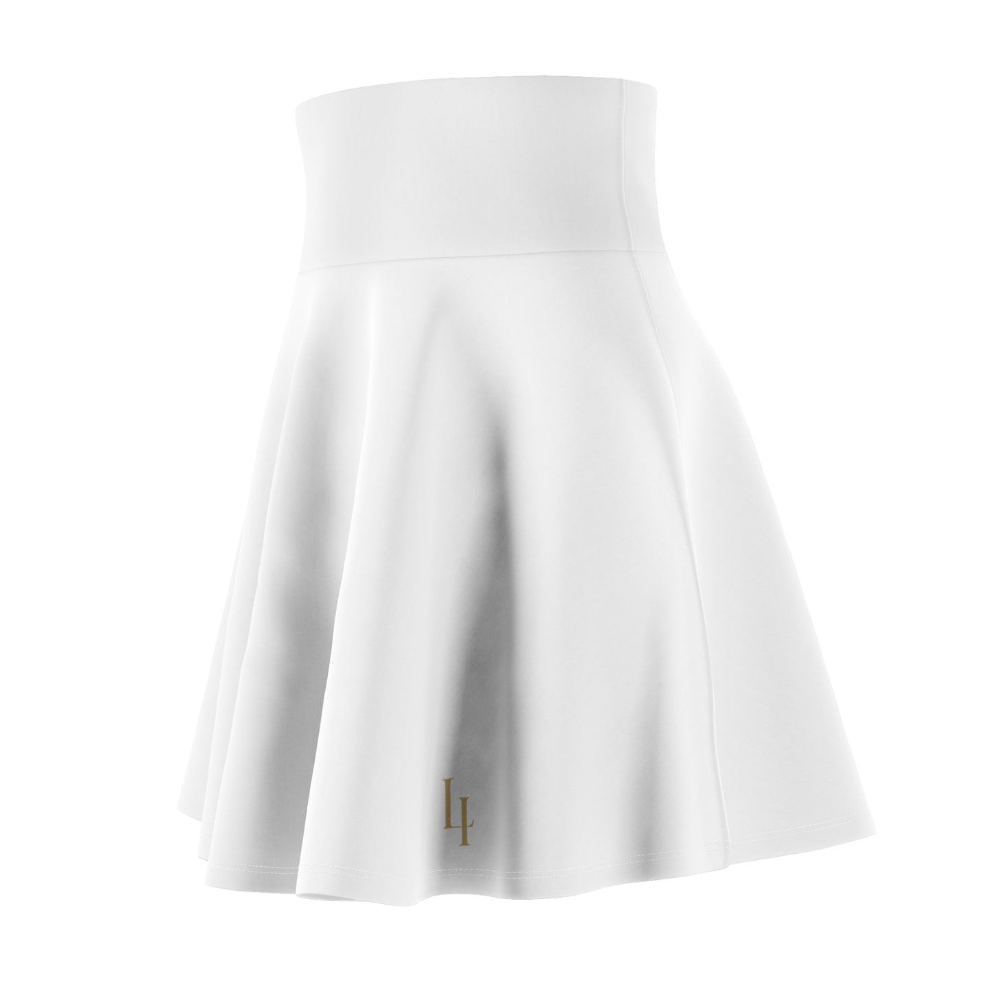 Signature Series Flared Skater Skirt — Studio White