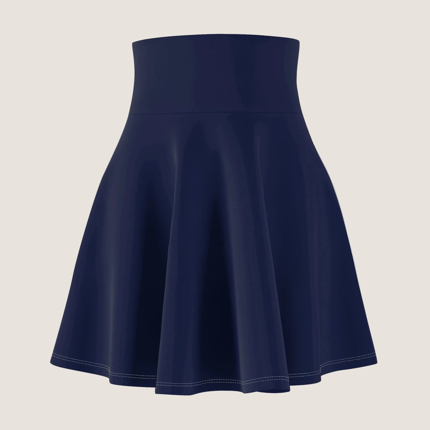 Signature Series Flared Skater Skirt — Studio Navy