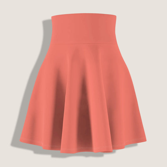 Core Athletic Flared Skirt — Studio Salmon [Black Insignia]