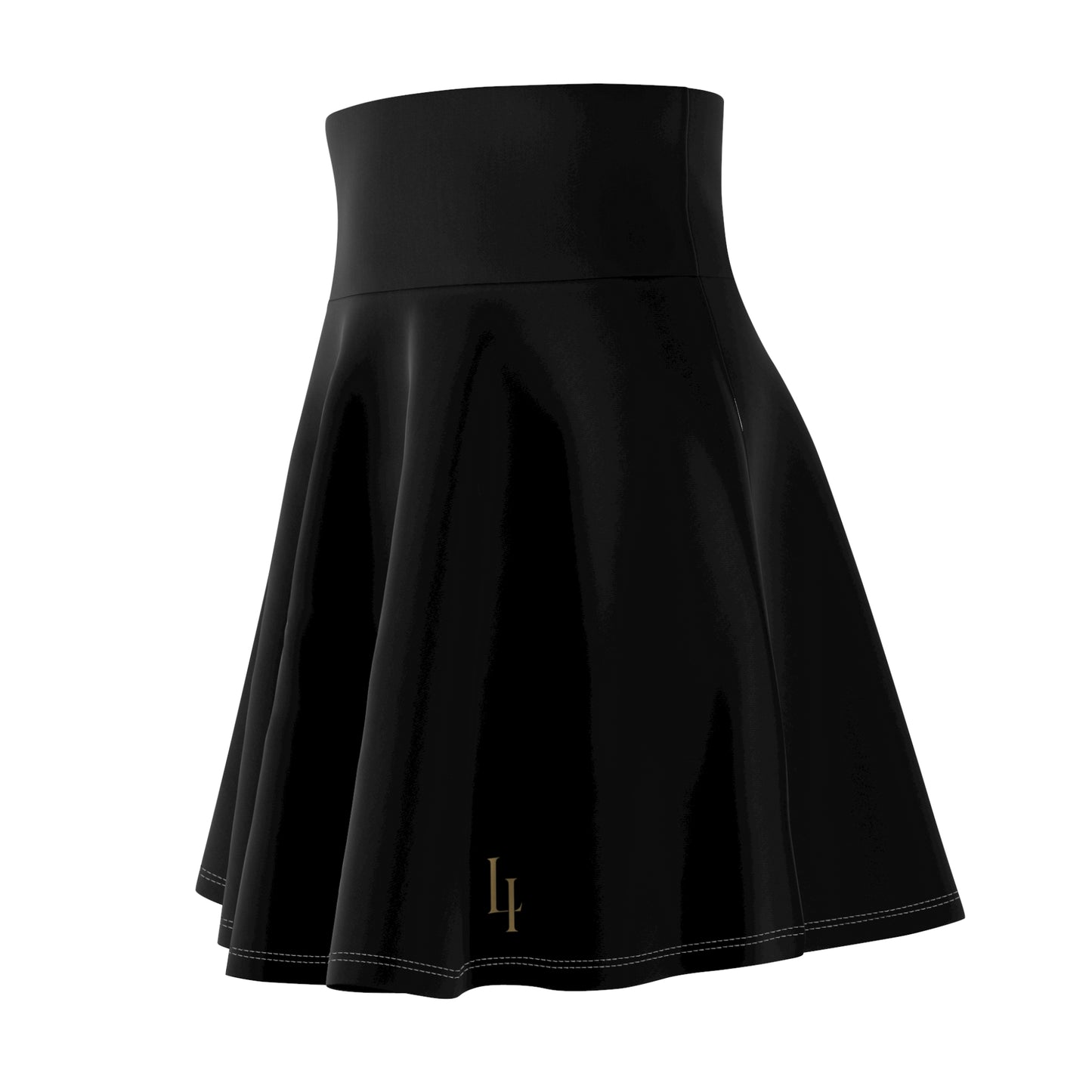 Signature Series Flared Skater Skirt — Studio Black