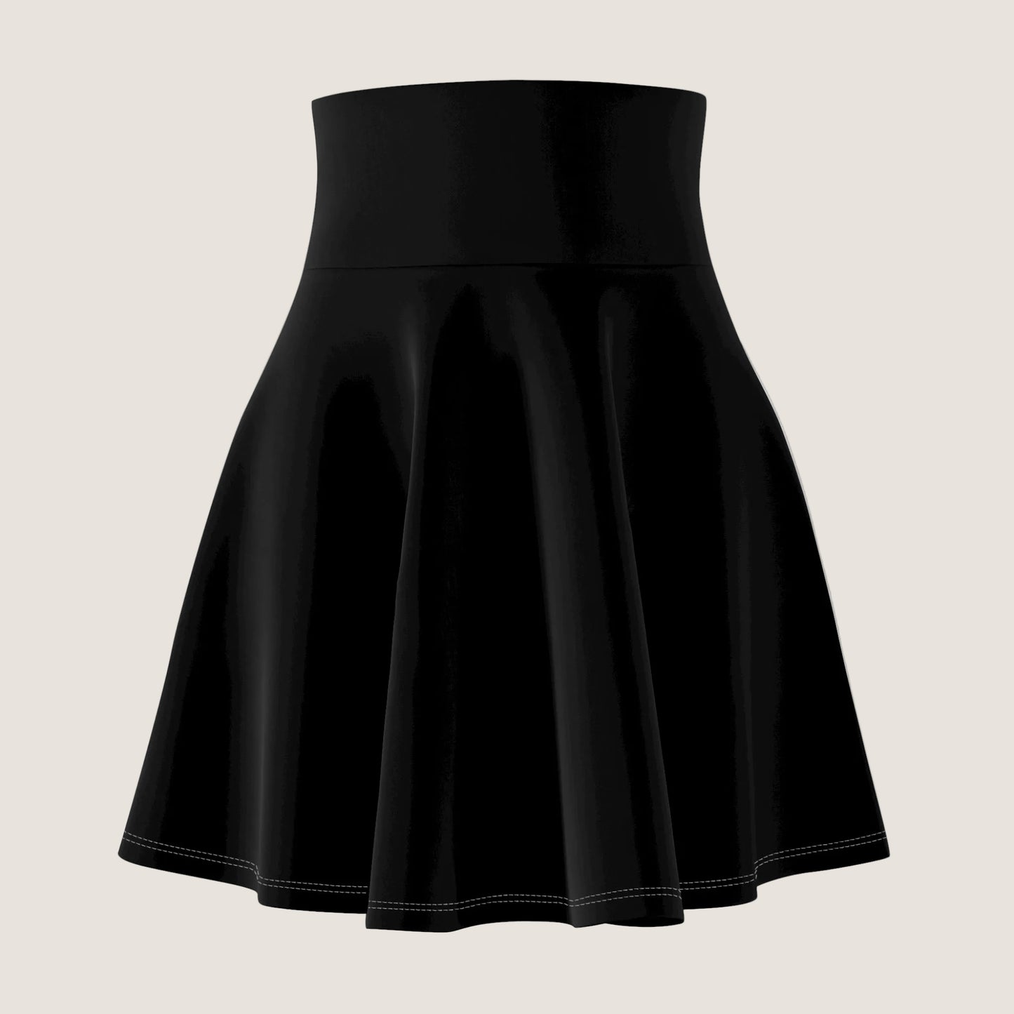 Signature Series Flared Skater Skirt — Studio Black