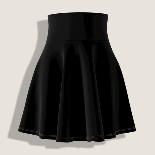 Signature Series Flared Skater Skirt — Studio Black