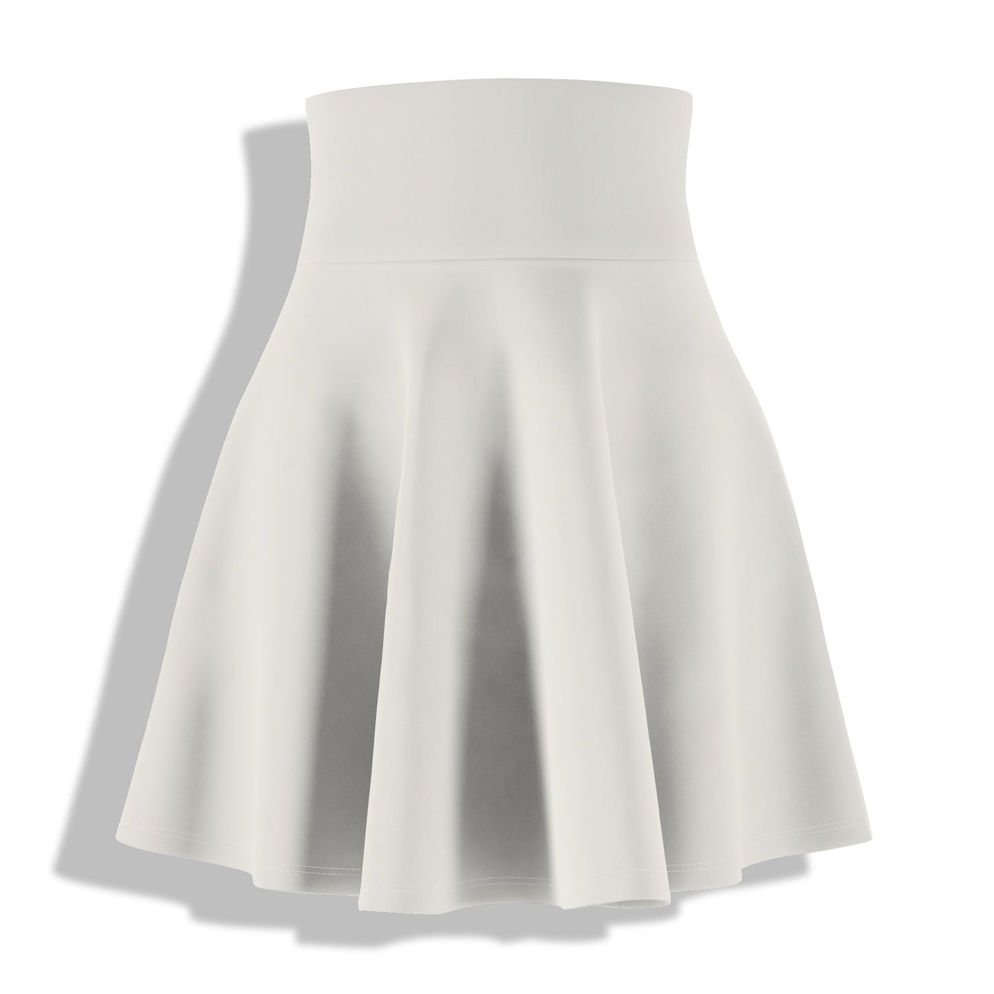Signature Series Flared Skater Skirt — Studio Cream