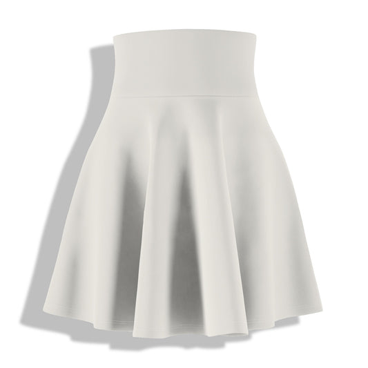 Signature Series Flared Skater Skirt — Studio Cream