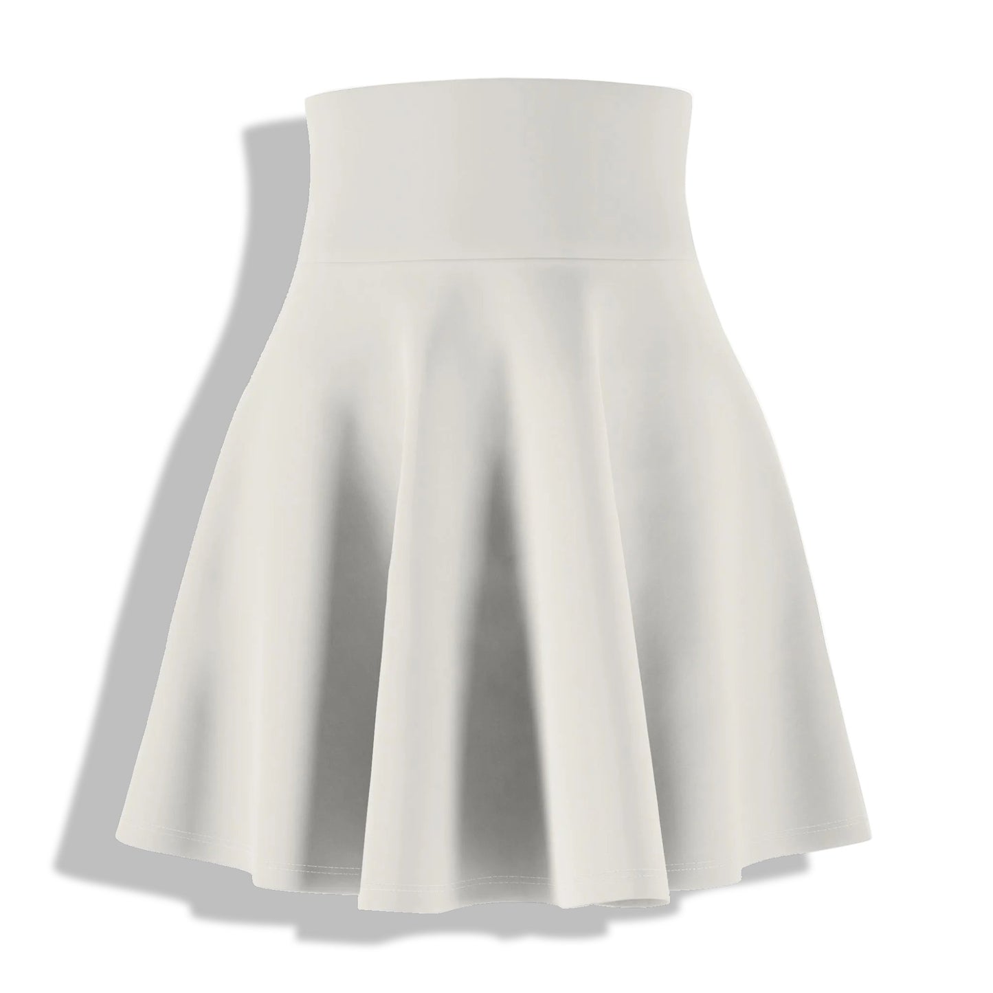 Core Athletic Skater Skirt — Studio Cream [Black Insignia]