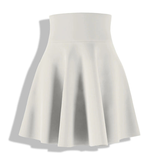 Core Athletic Skater Skirt — Studio Cream [Black Insignia]