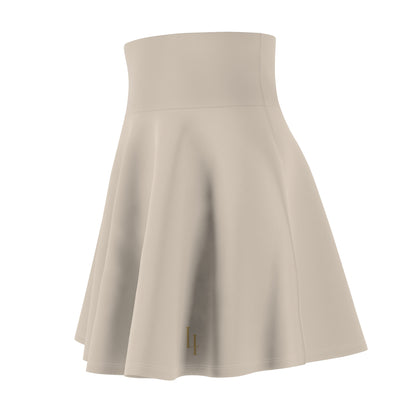 Signature Series Flared Skater Skirt — Travertine Beige