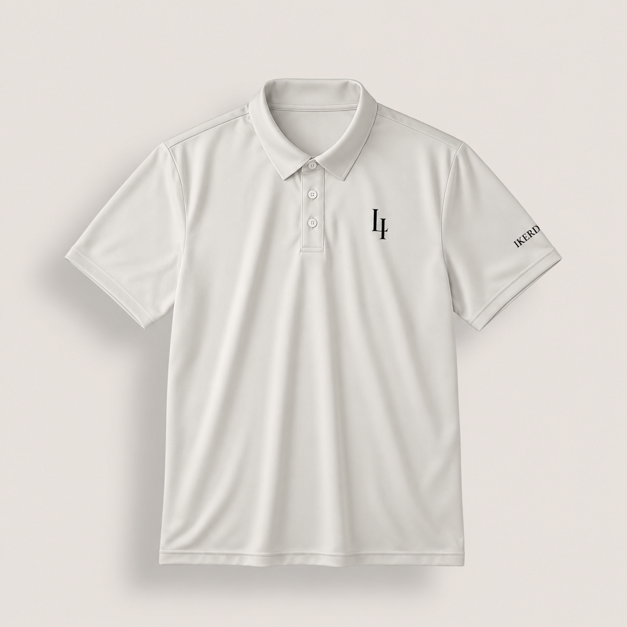 White stitching