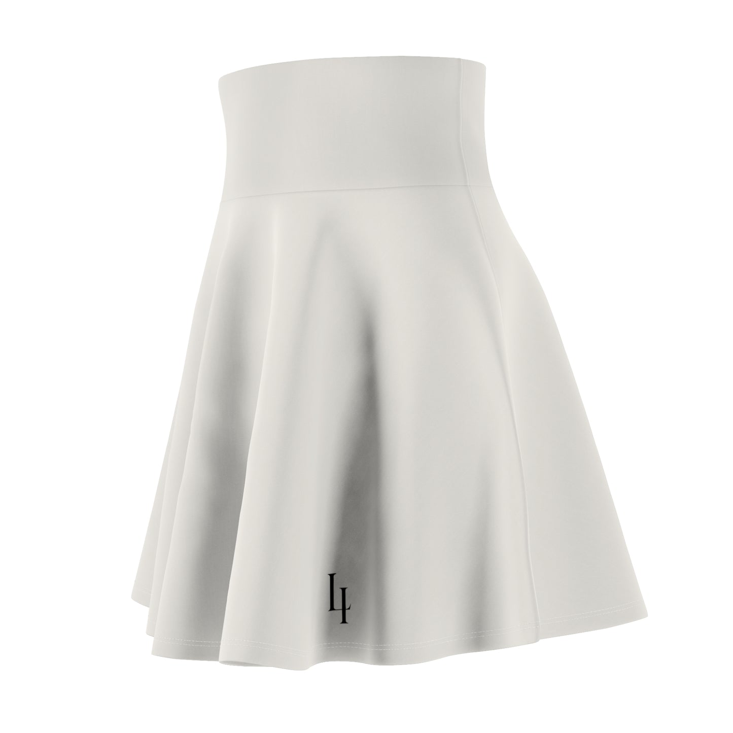 Core Athletic Skater Skirt — Studio Cream [Black Insignia]