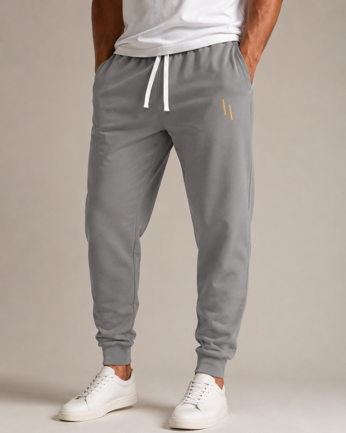 Signature Luxe Jogger — Studio Gray