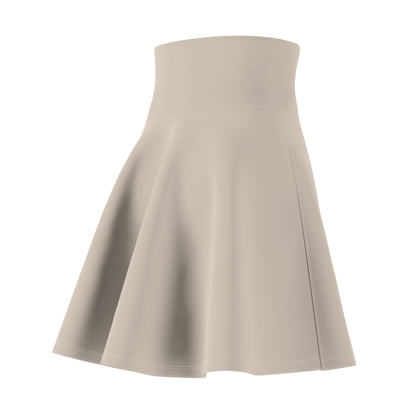 Signature Series Flared Skater Skirt — Travertine Beige