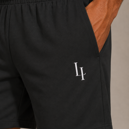 Core Athletic Jogger Short — Charcoal
