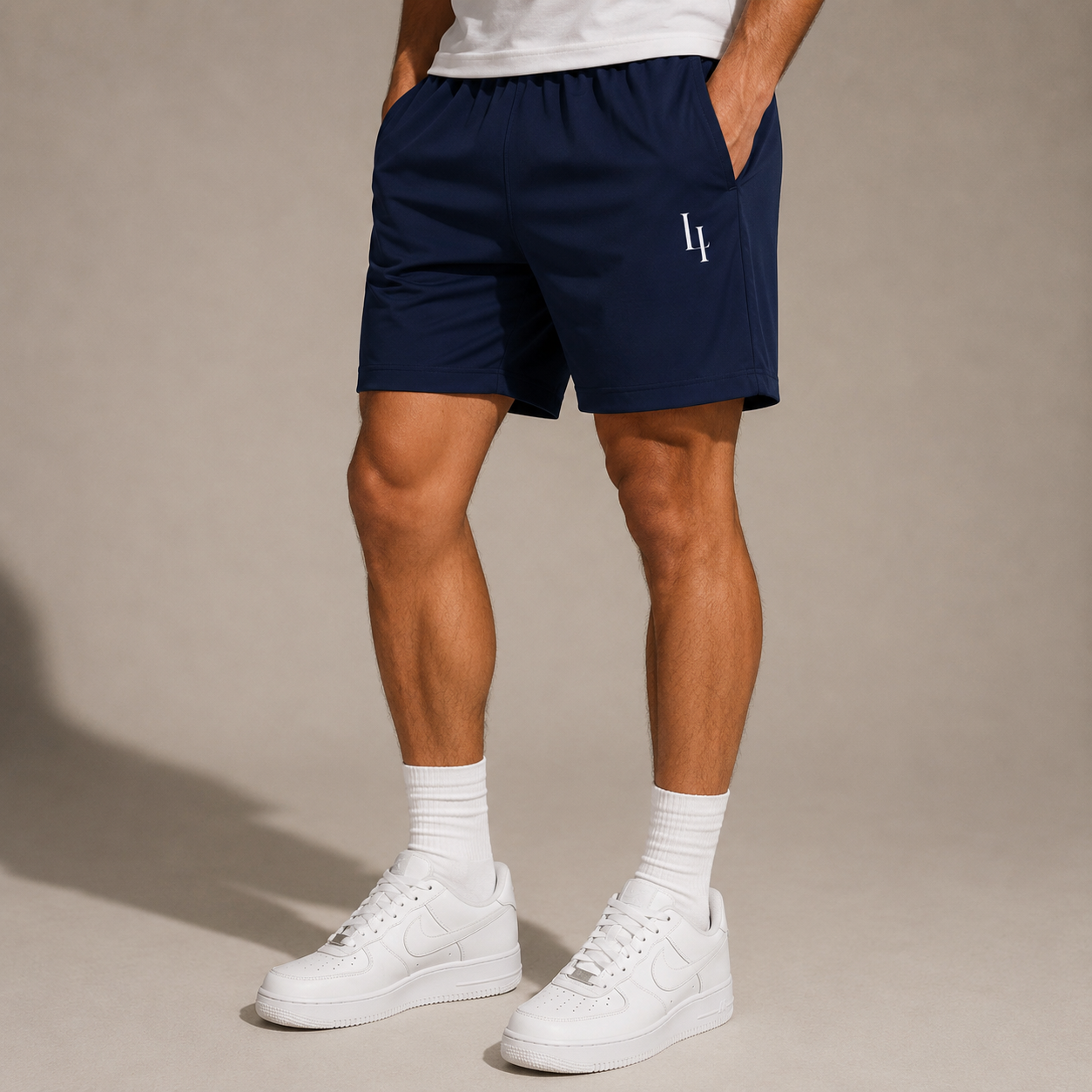 Core Athletic Jogger Short — Navy