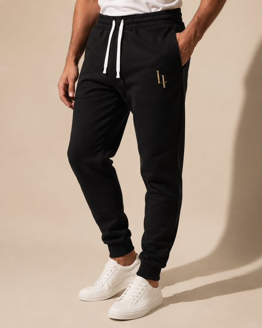 Signature Luxe Jogger — Studio Black